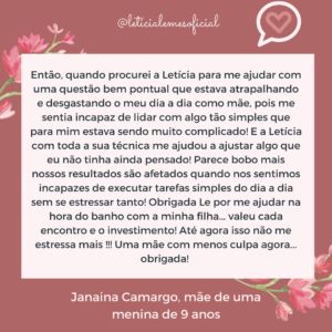 depoimento janaina camargo